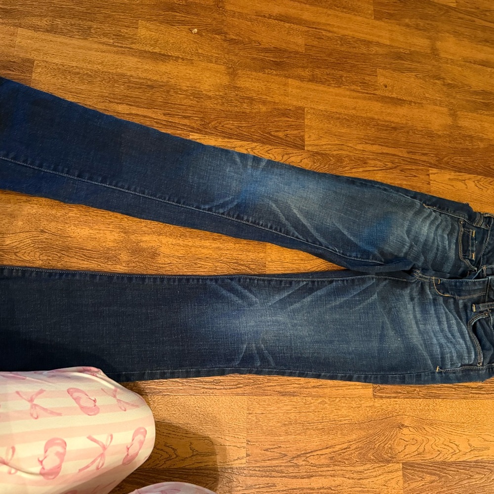 American Eagle Dark Blue Boot Cut Jeans